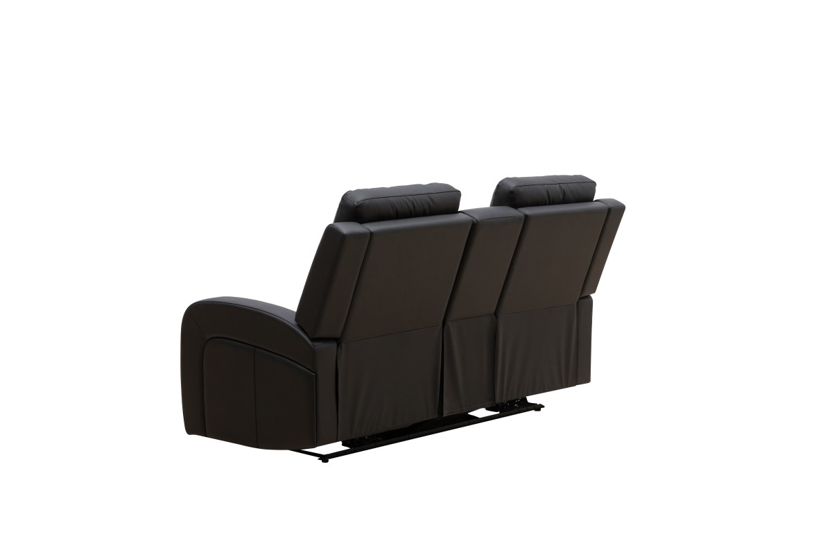 POWER RECLINER LOVE SEAT - BLACK - Image 6