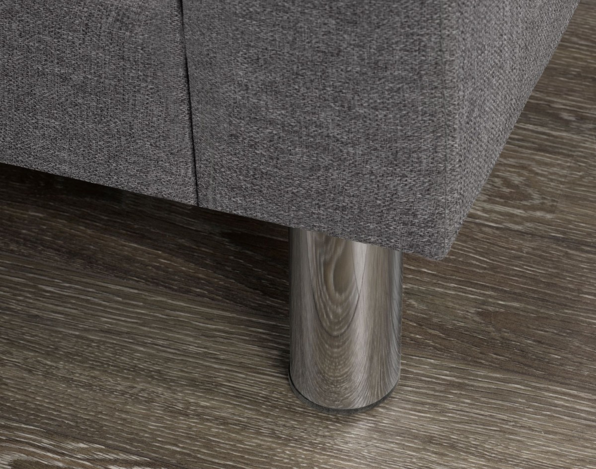 SECTIONAL - LIGHT GREY - Image 3