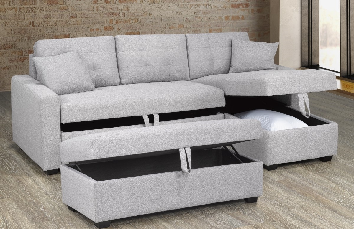 STORAGE SECTIONAL & OTTOMAN - Image 2