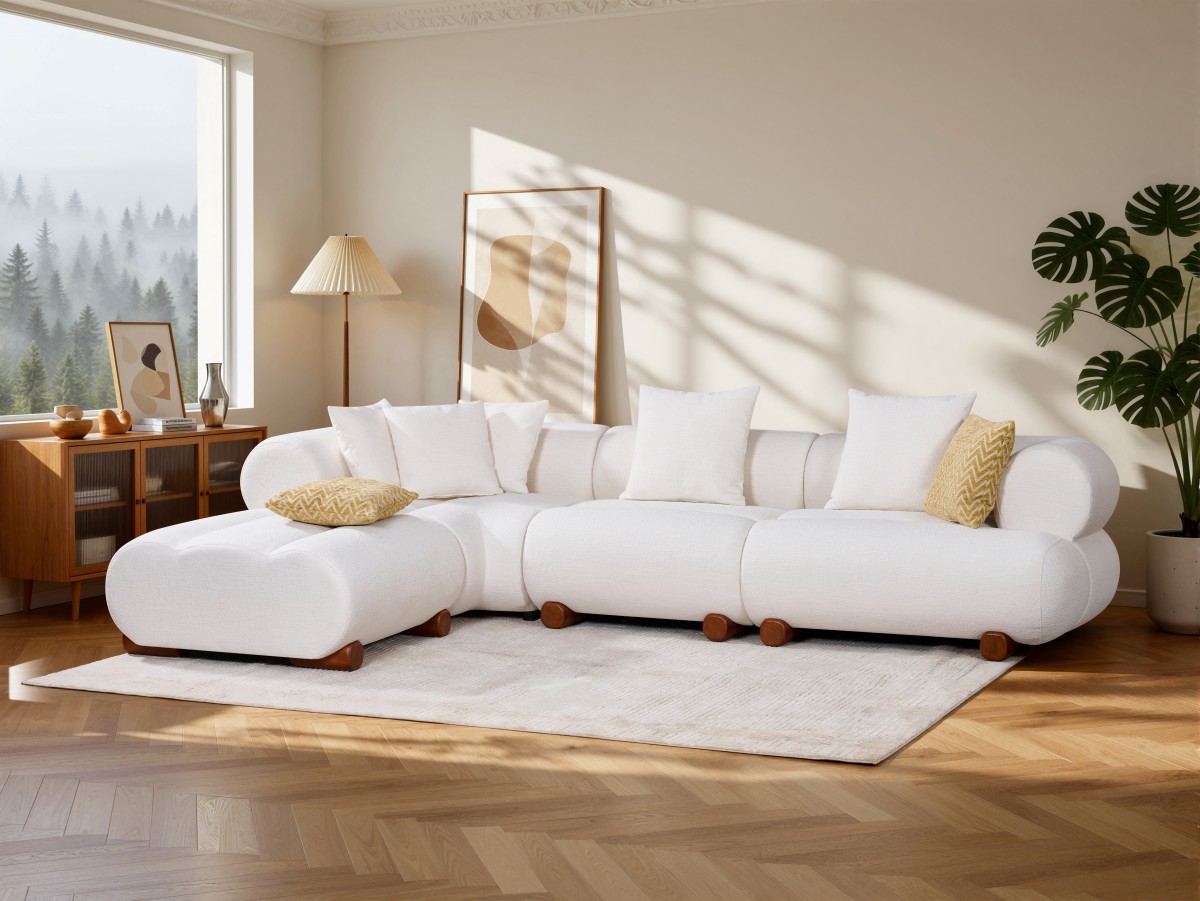 MODULAR SECTIONAL - CREAM