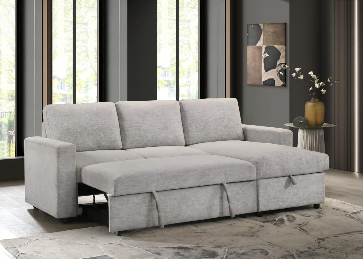 RHF SECTIONAL SLEEPER - BEIGE - Image 2
