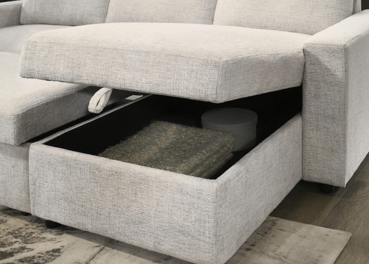 RHF SECTIONAL SLEEPER - BEIGE - Image 4