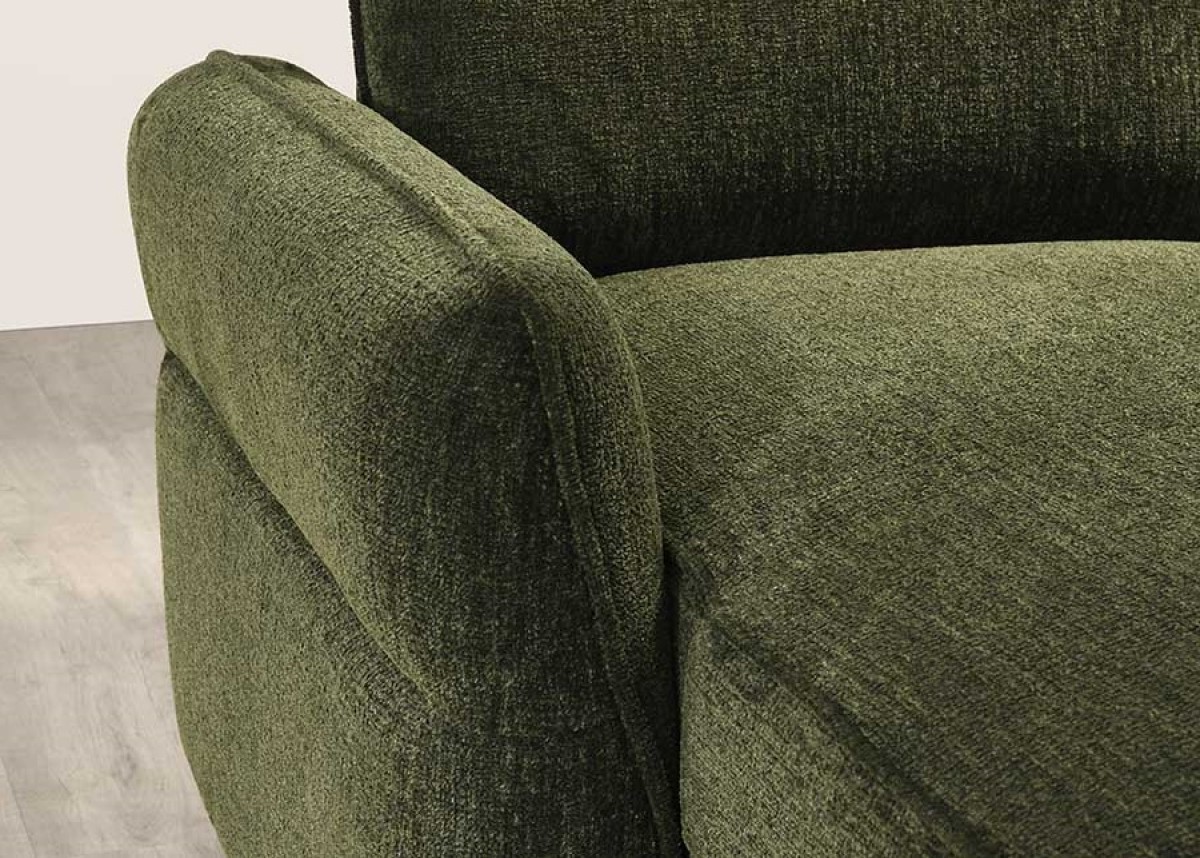 RHF SECTIONAL SLEEPER - GREEN - Image 4