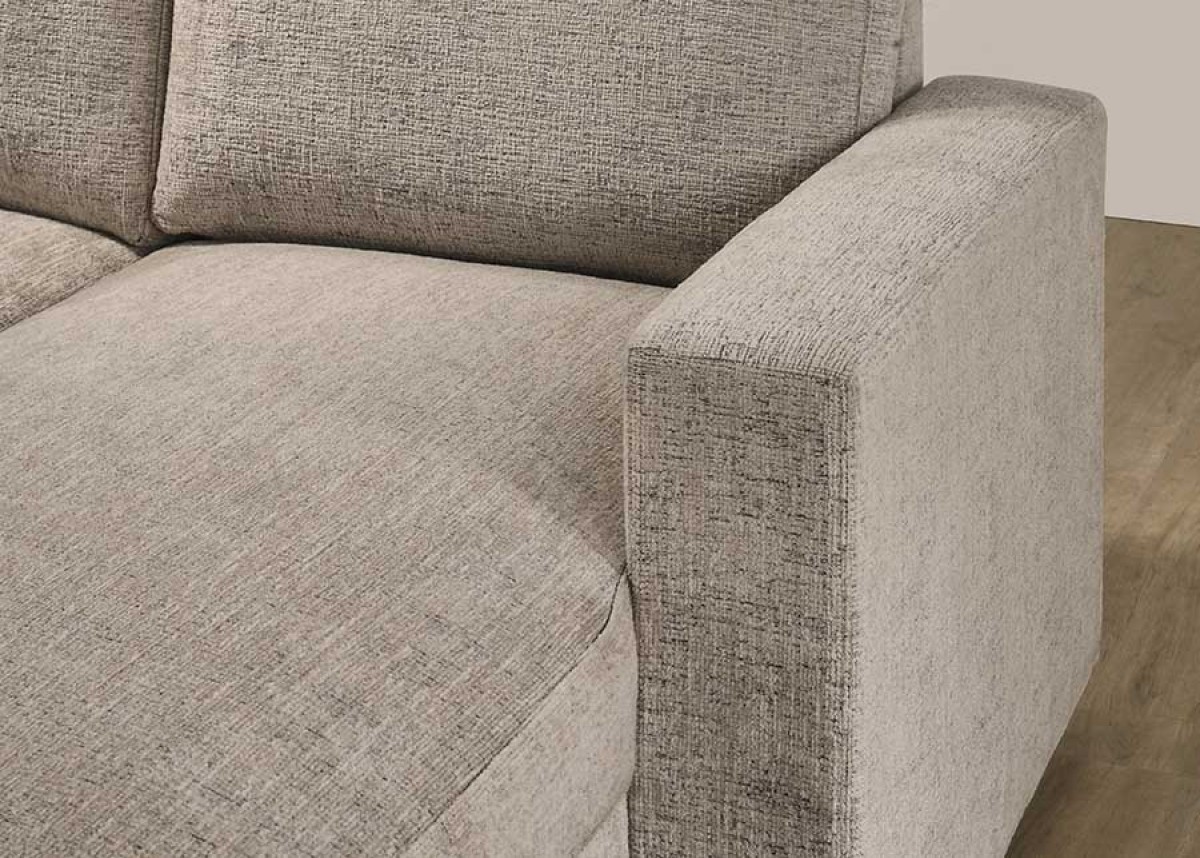 RHF SECTIONAL SLEEPER - TAUPE - Image 3