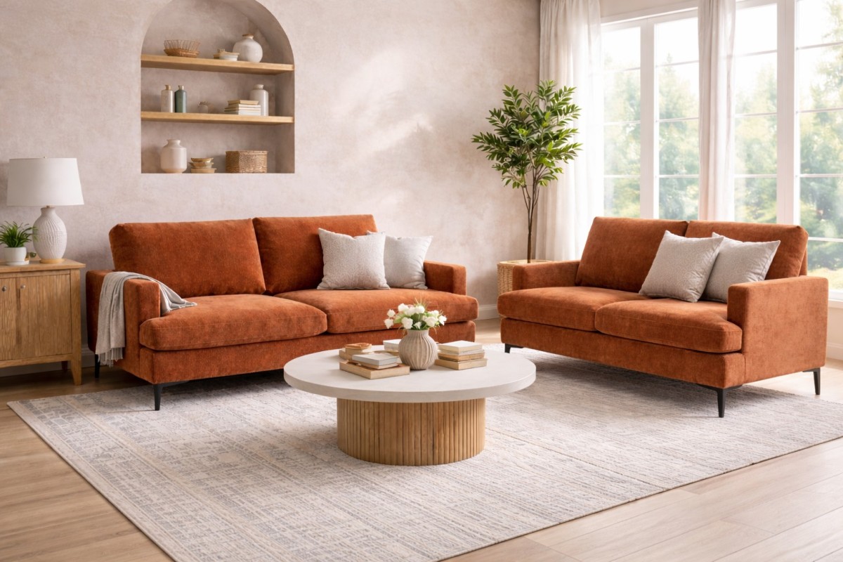 SOFA - TERRACOTTA