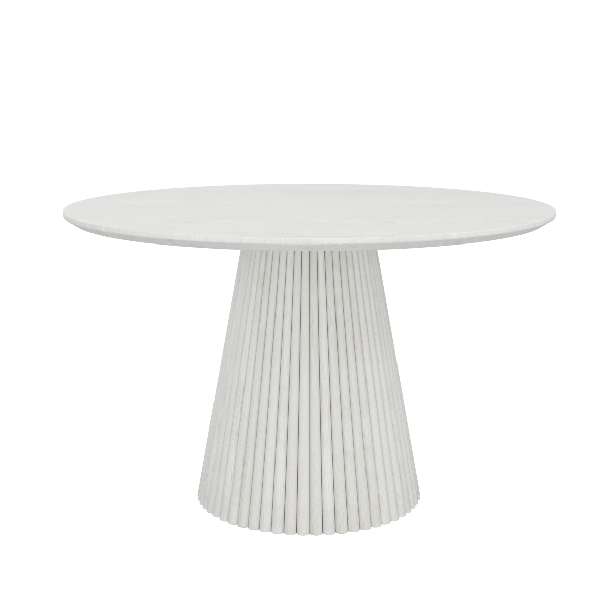 5-PIECE DINNG SET - WHITE WASH - Image 5
