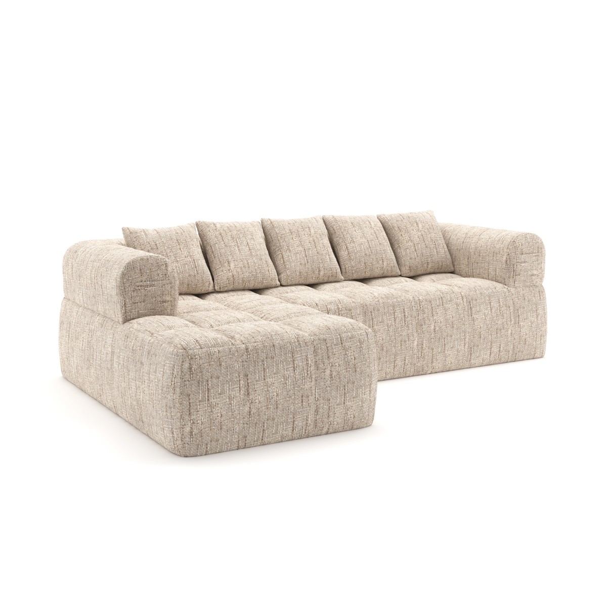SECTIONAL - CREAM - Image 3