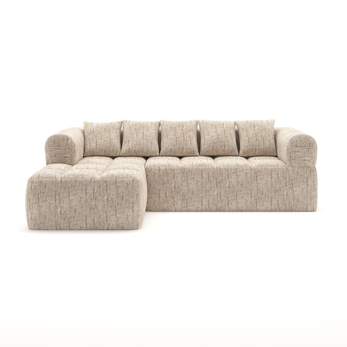 SECTIONAL - CREAM - Image 2