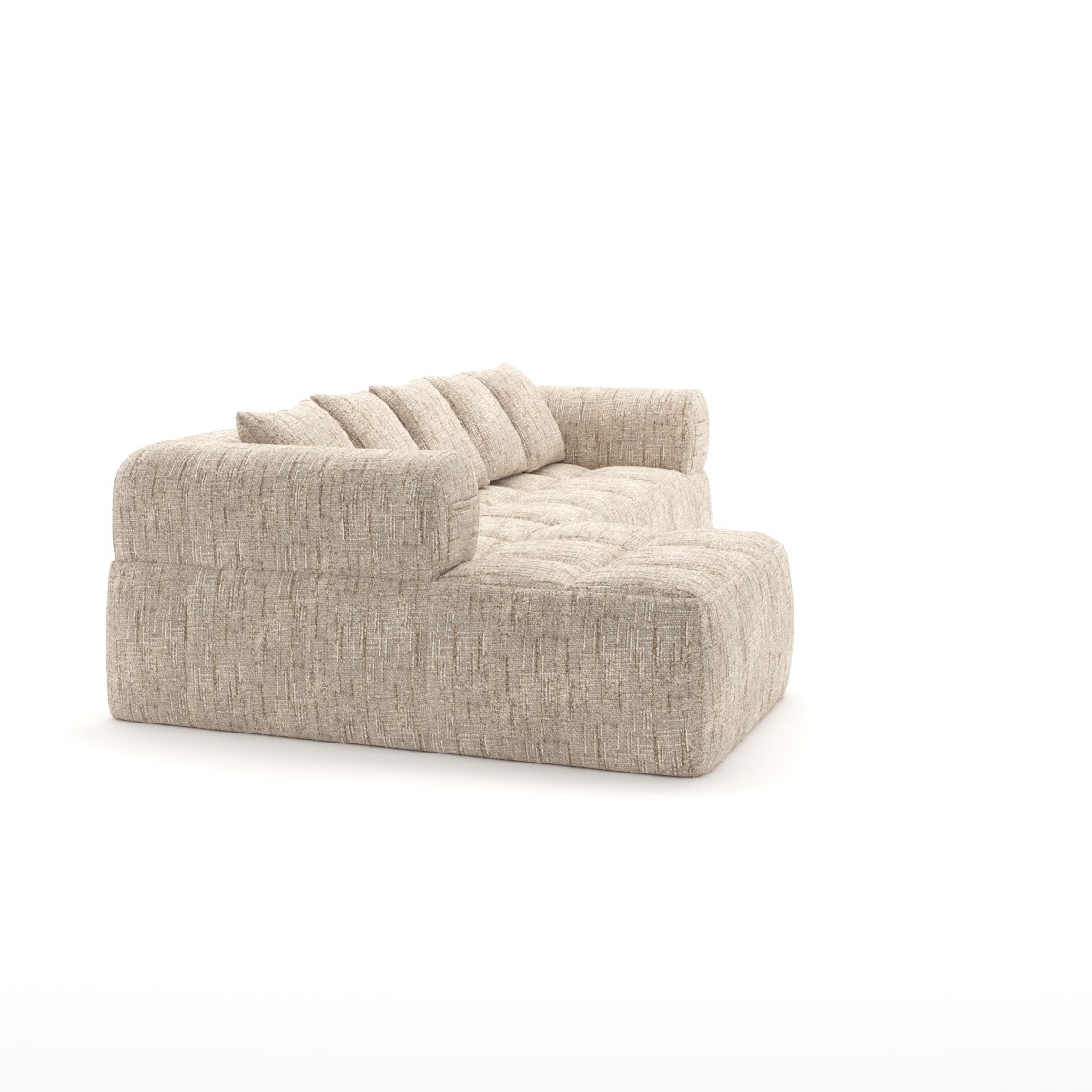SECTIONAL - CREAM - Image 4
