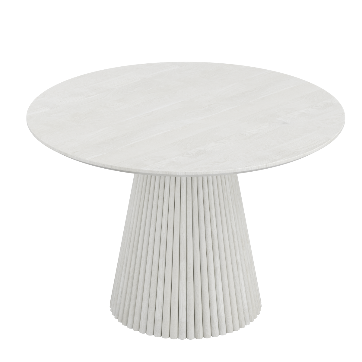 5-PIECE DINNG SET - WHITE WASH - Image 6