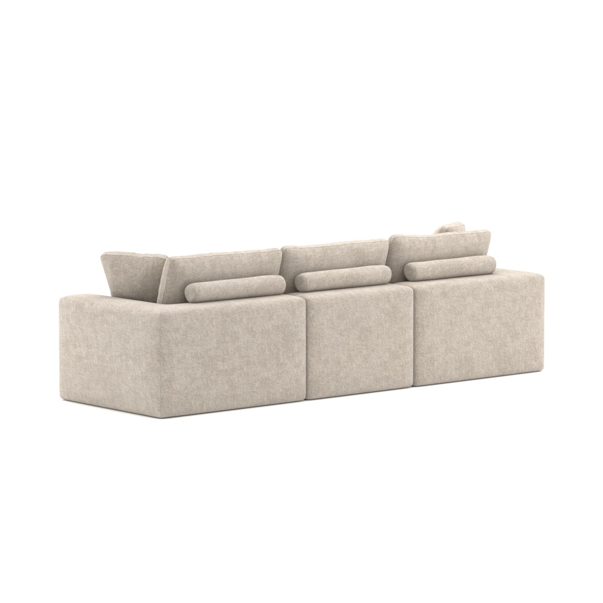 SECTIONAL COMPRESSION SOFA - BEIGE - Image 5