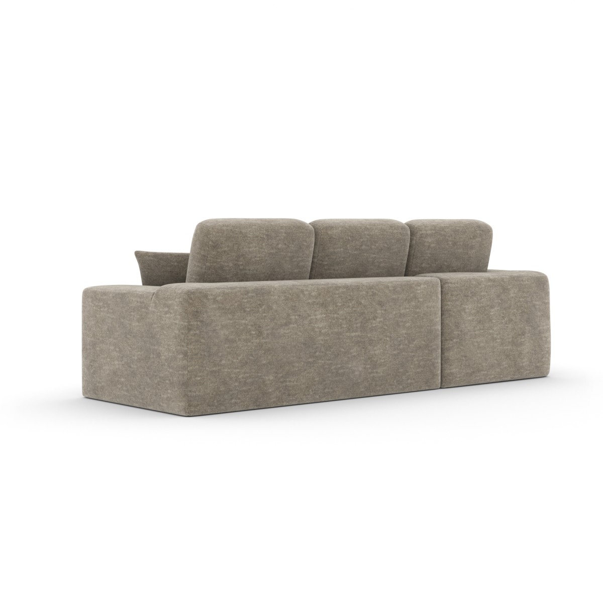 SECTIONAL COMPRESSION SOFA - TAUPE - Image 5