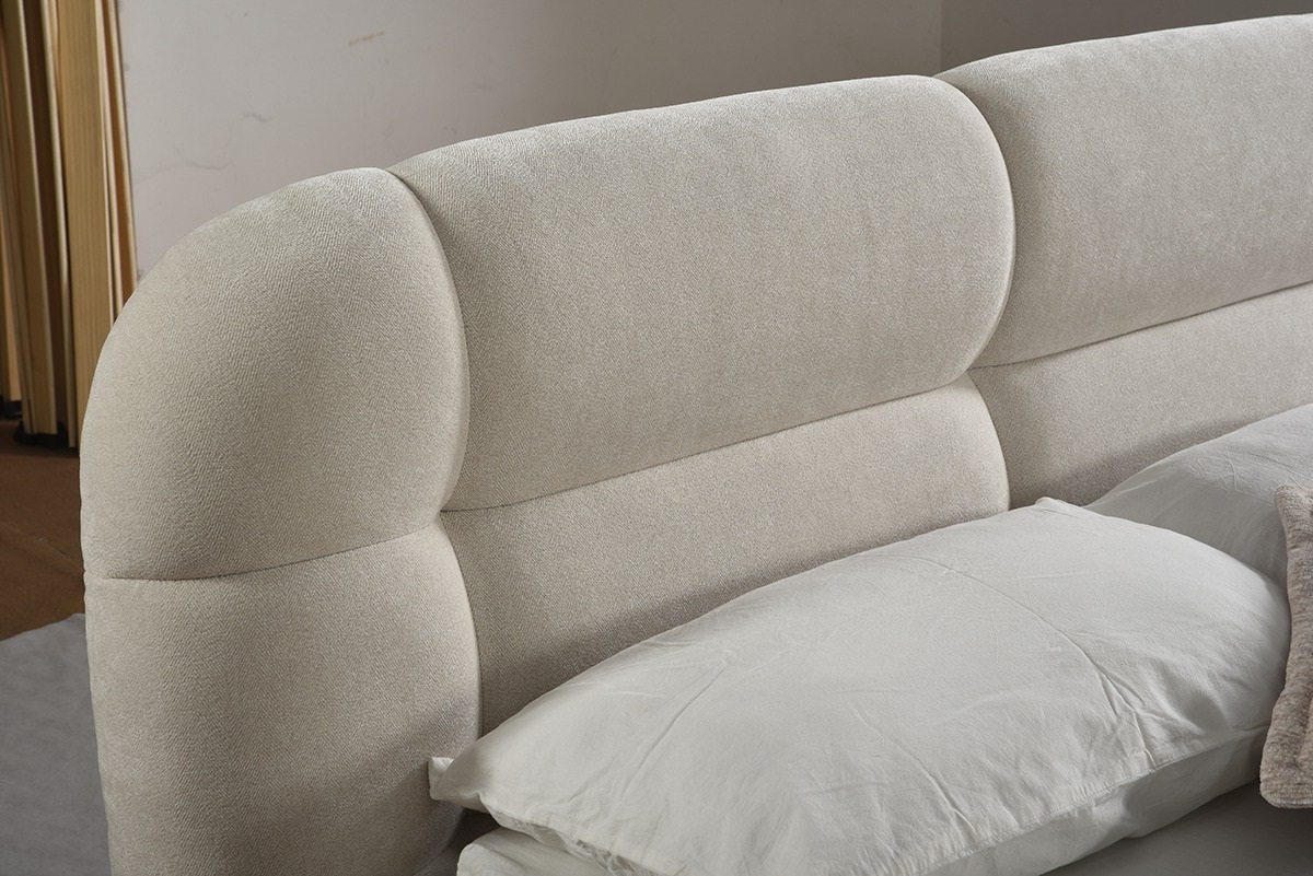 KING LIFT BED FRAME - BEIGE - Image 5